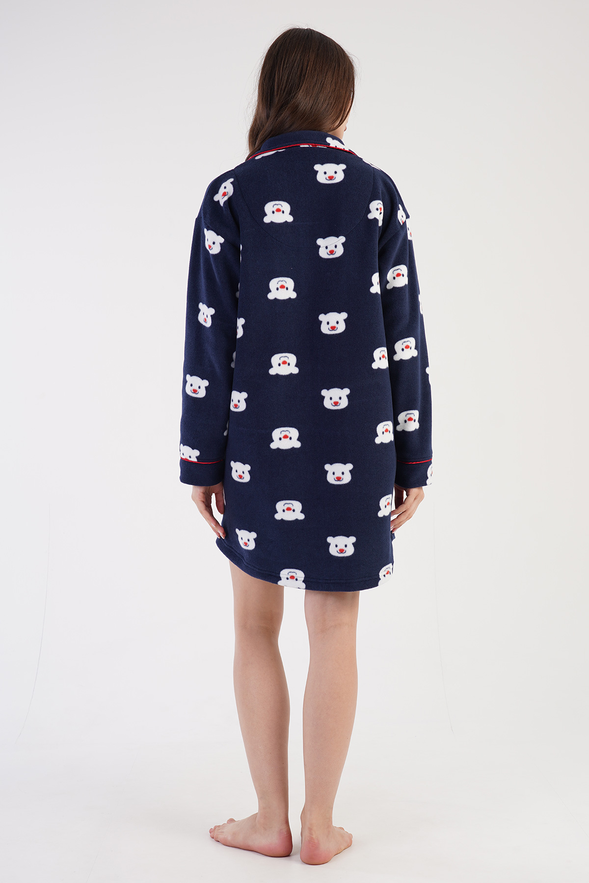 Woman Fleece Sweet Bear Tunic Woman Fleece Sweet Bear Tunic