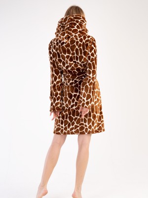 Woman Soft Fleece Chicky Dressing Gown Woman Soft Fleece Chicky Dressing Gown