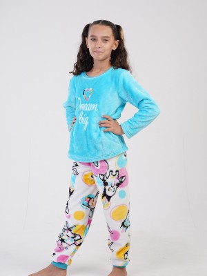 Kis' Girl Soft Fleece Dream Big Pyjama Set Kis' Girl Soft Fleece Dream Big Pyjama Set