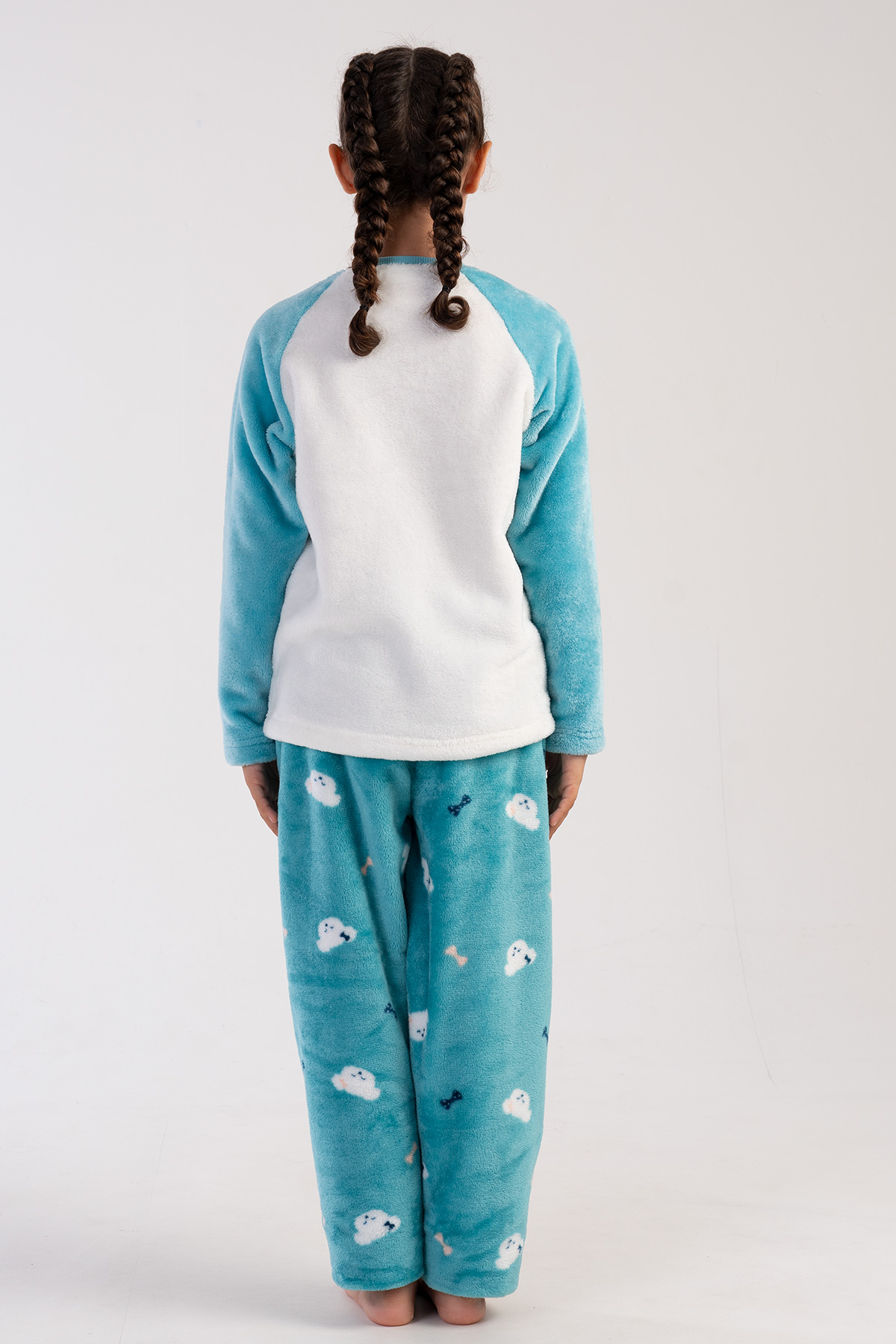 Kids' Girl Aqua Pyjama Set Kids' Girl Aqua Pyjama Set