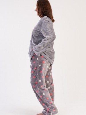 Woman Soft Fleece All Day Pyjama Set Woman Soft Fleece All Day Pyjama Set
