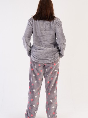 Woman Soft Fleece All Day Pyjama Set Woman Soft Fleece All Day Pyjama Set