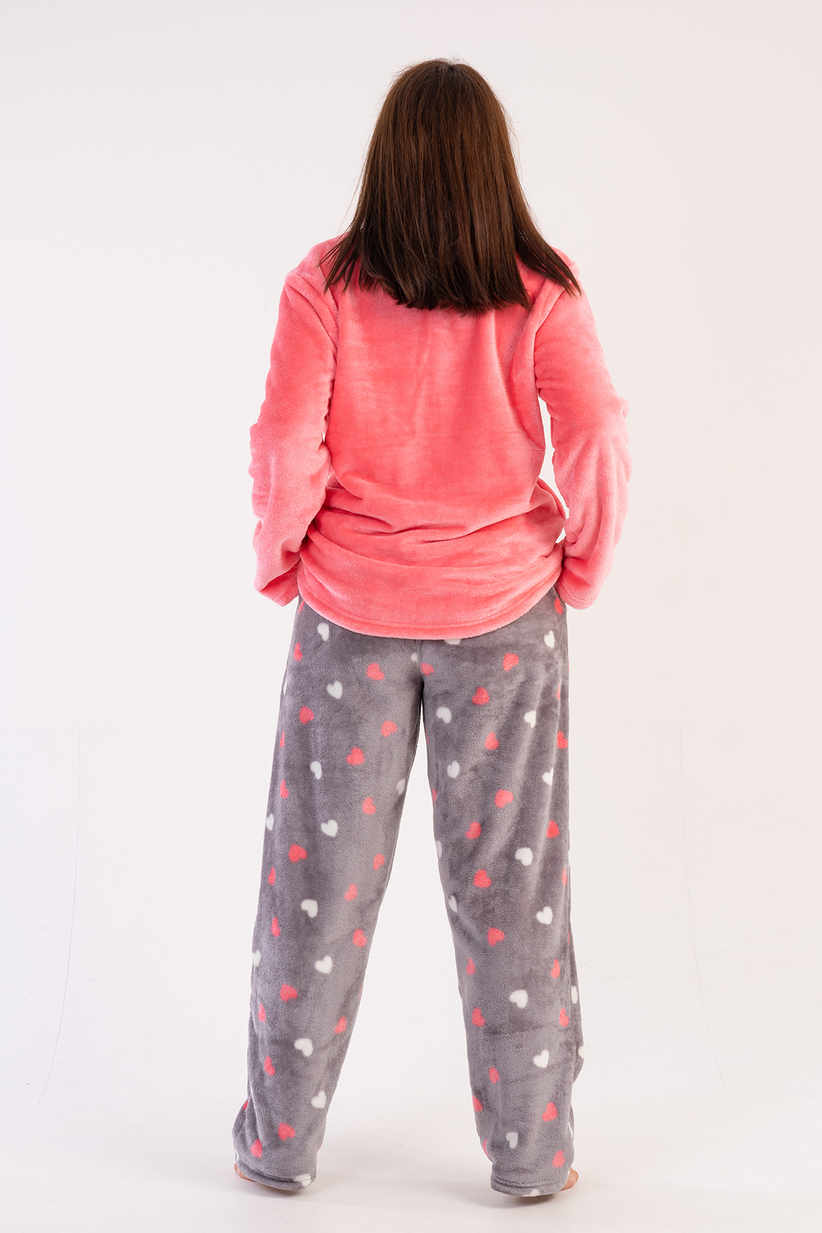 Woman Soft Fleece All Day Pyjama Set Woman Soft Fleece All Day Pyjama Set