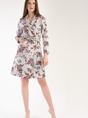 Woman Sare Quilting Dressing Gown Woman Sare Quilting Dressing Gown