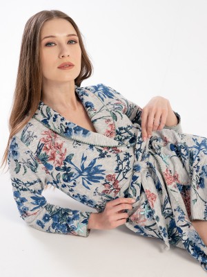 Woman Mare Quilting Dressing Gown Woman Mare Quilting Dressing Gown
