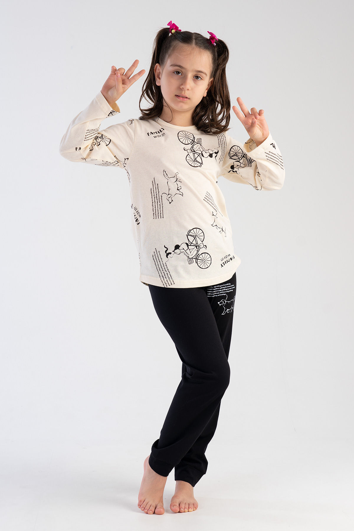 Kids' Girl Supreme Bicy Pyjama Set Kids' Girl Supreme Bicy Pyjama Set