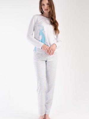 Woman Supreme Crystal Blue Pyjama Set Woman Supreme Crystal Blue Pyjama Set