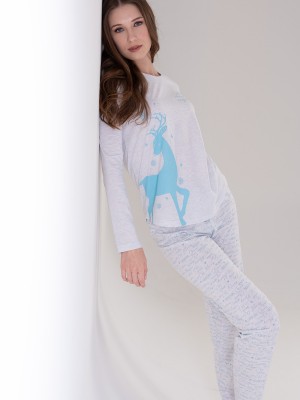 Woman Supreme Crystal Blue Pyjama Set Woman Supreme Crystal Blue Pyjama Set