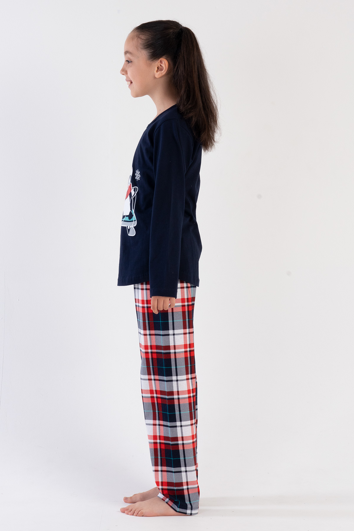 Kids' Girl Snowy Christmas Pyjama Set Kids' Girl Snowy Christmas Pyjama Set