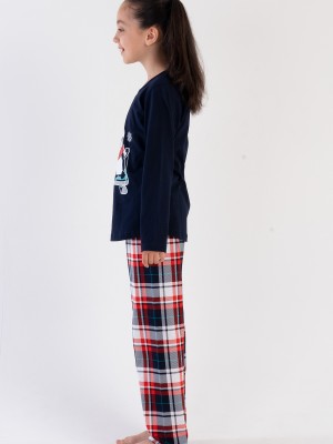 Kids' Girl Snowy Christmas Pyjama Set Kids' Girl Snowy Christmas Pyjama Set