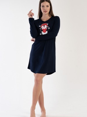 Woman Snowy Christmas Tunic Woman Snowy Christmas Tunic