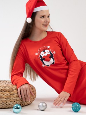 Woman Snowy Christmas Tunic Woman Snowy Christmas Tunic