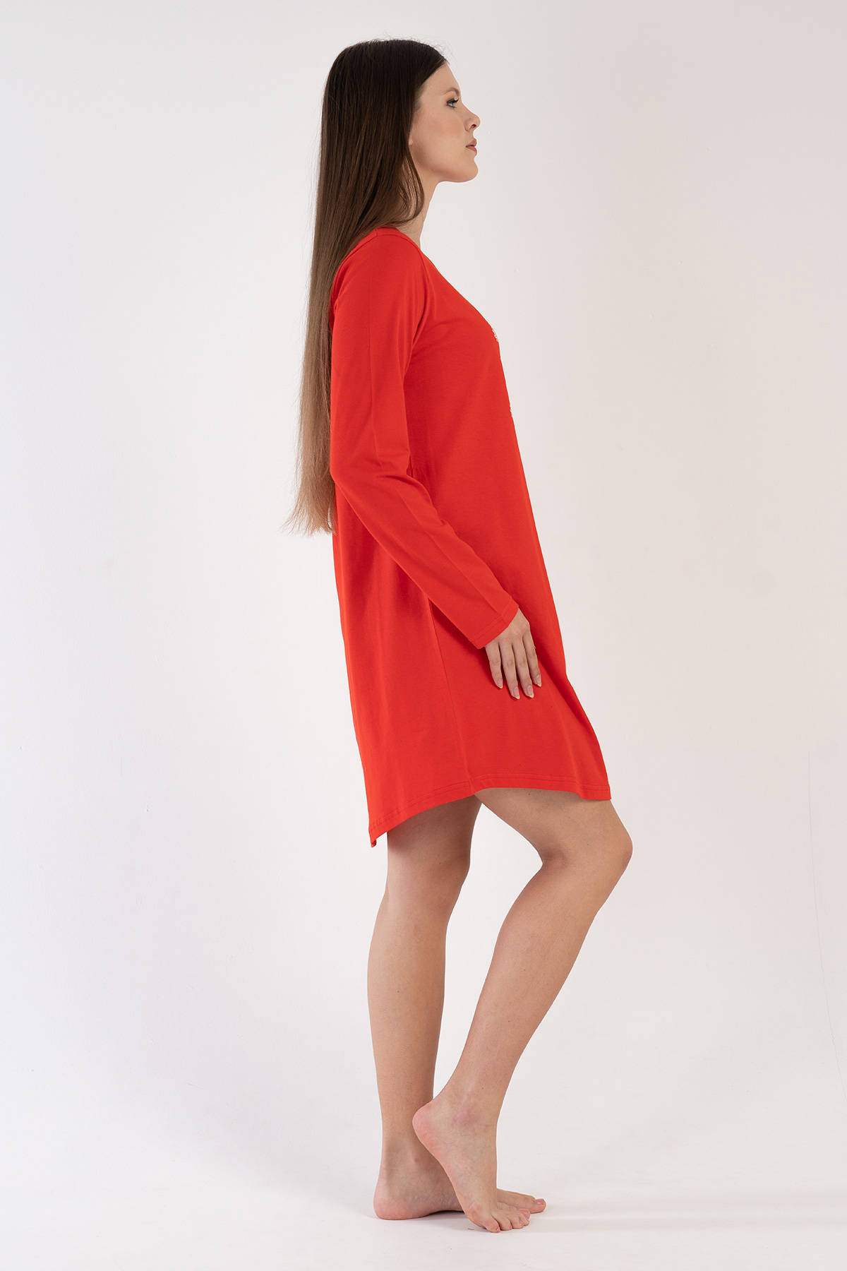 Woman Snowy Christmas Tunic Woman Snowy Christmas Tunic