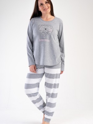 Woman Big Size Good Night Pyjama Set Woman Big Size Good Night Pyjama Set