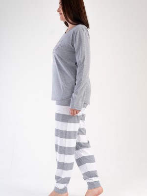 Woman Big Size Good Night Pyjama Set Woman Big Size Good Night Pyjama Set