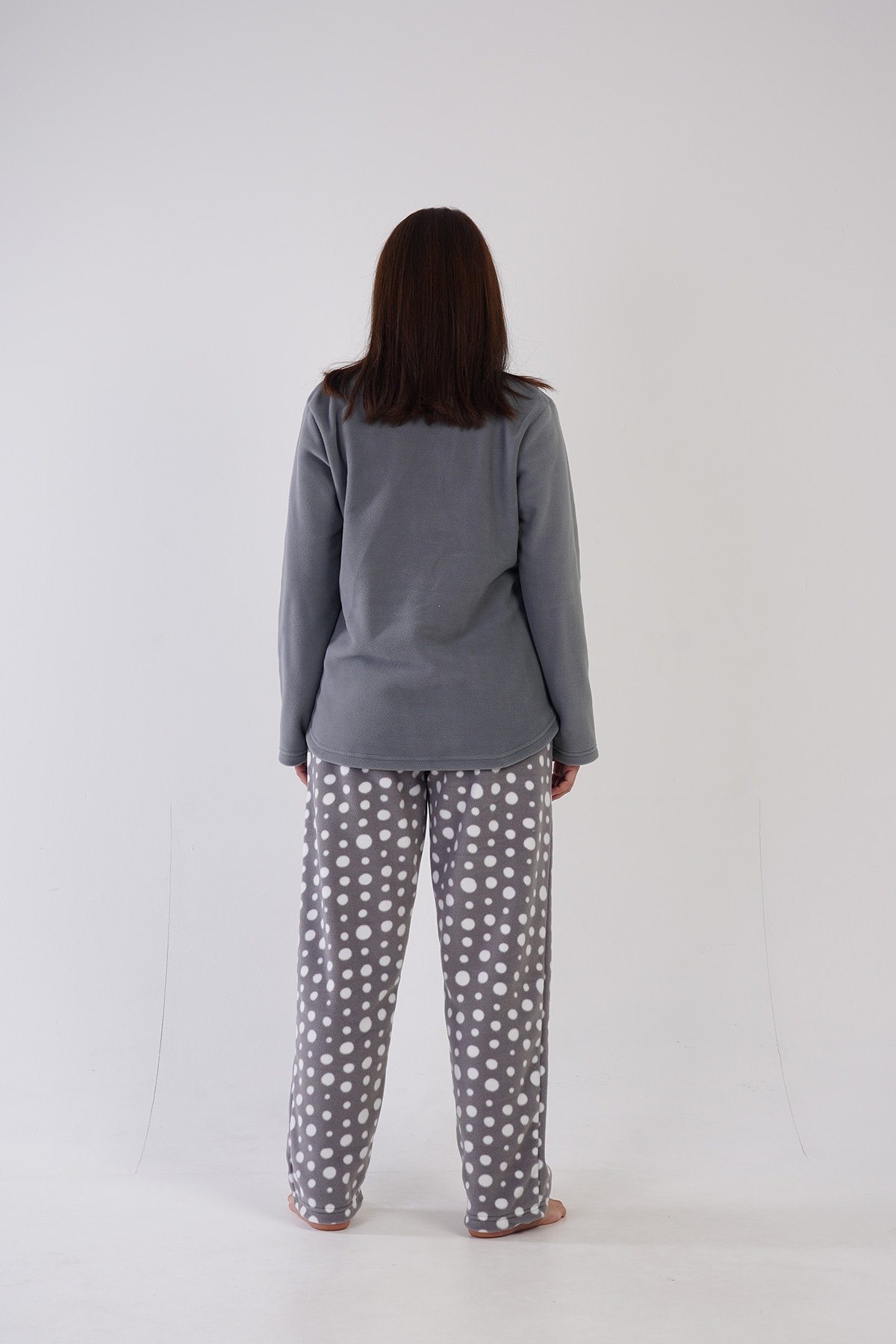 Woman Fleece Big Size Cute Pyjama Set Woman Fleece Big Size Cute Pyjama Set