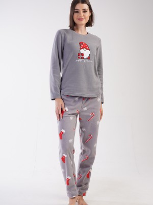 Woman Christ Fleece Christmas Pyjama Set Woman Christ Fleece Christmas Pyjama Set