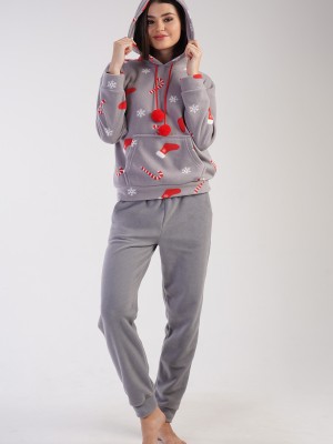 Woman Tenna Fleece Christmas Pyjama Set Woman Tenna Fleece Christmas Pyjama Set