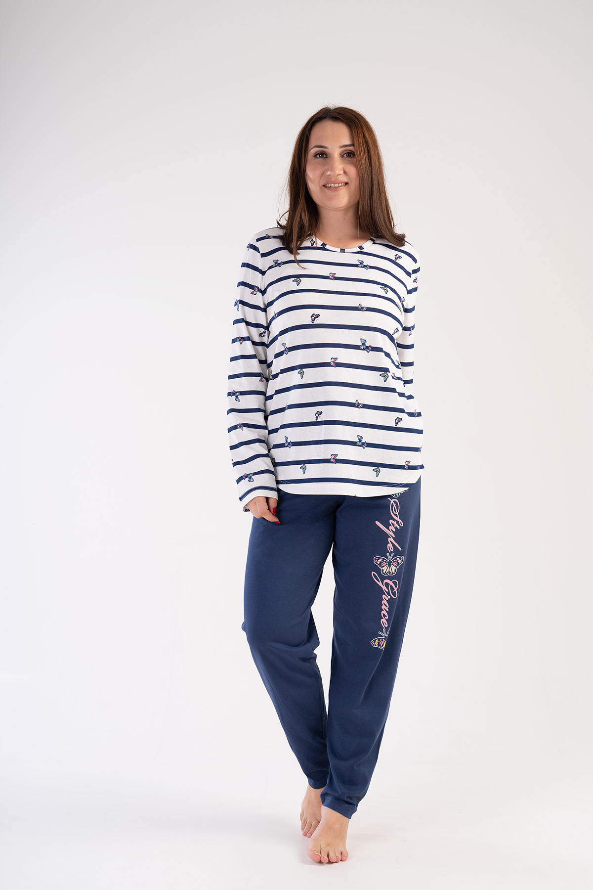 Woman Supreme Big Size Cotton Pyjama Set Woman Supreme Big Size Cotton Pyjama Set