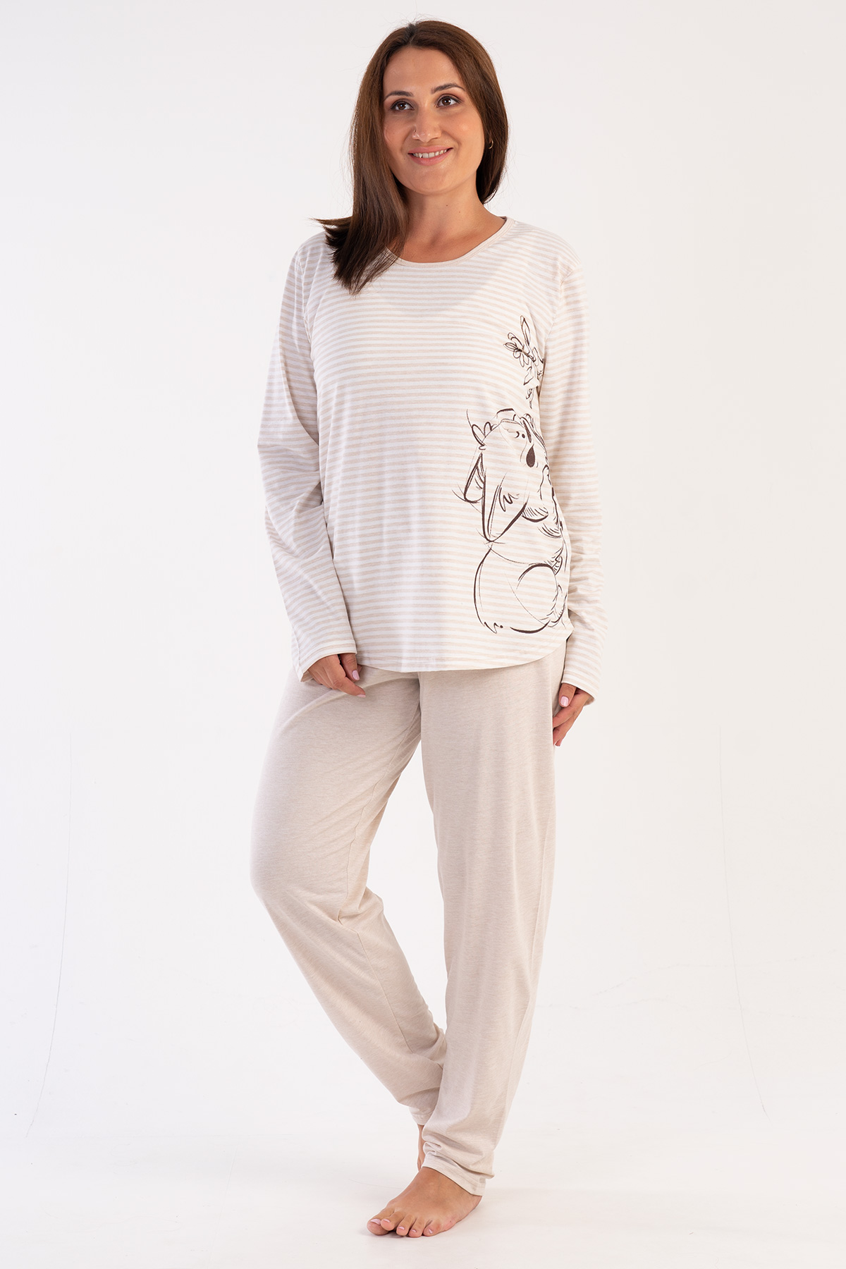 Woman Big Size Supreme Cade Pyjama Set Woman Big Size Supreme Cade Pyjama Set