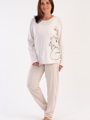 Woman Big Size Supreme Cade Pyjama Set Woman Big Size Supreme Cade Pyjama Set