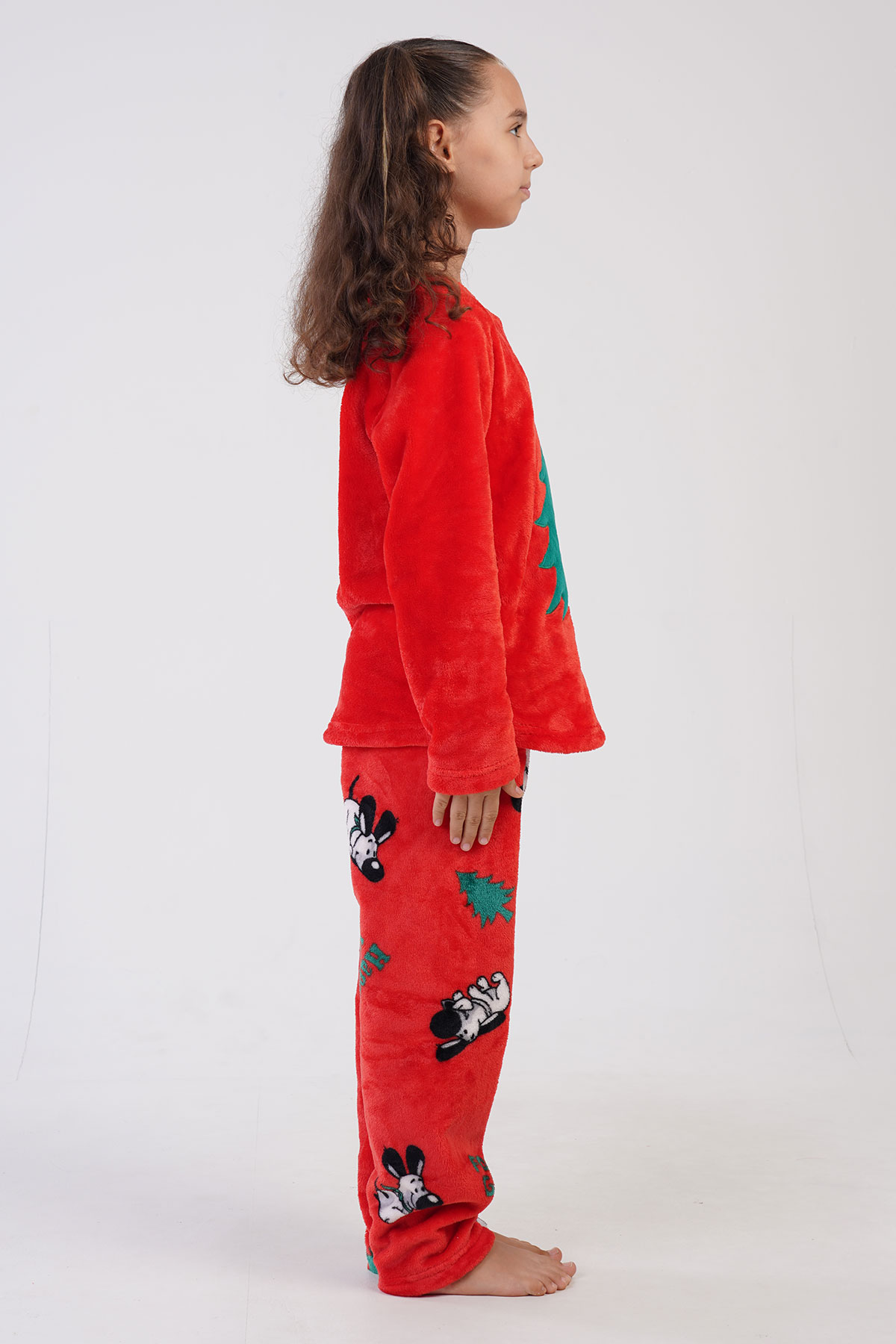 Kids' Girl Soft Fleece Focus Good Pyjama Set Kids' Girl Soft Fleece Focus Good Pyjama Set