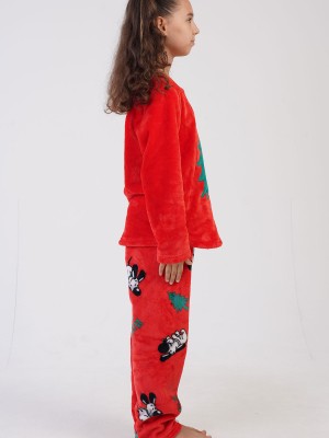Kids' Girl Soft Fleece Focus Good Pyjama Set Kids' Girl Soft Fleece Focus Good Pyjama Set
