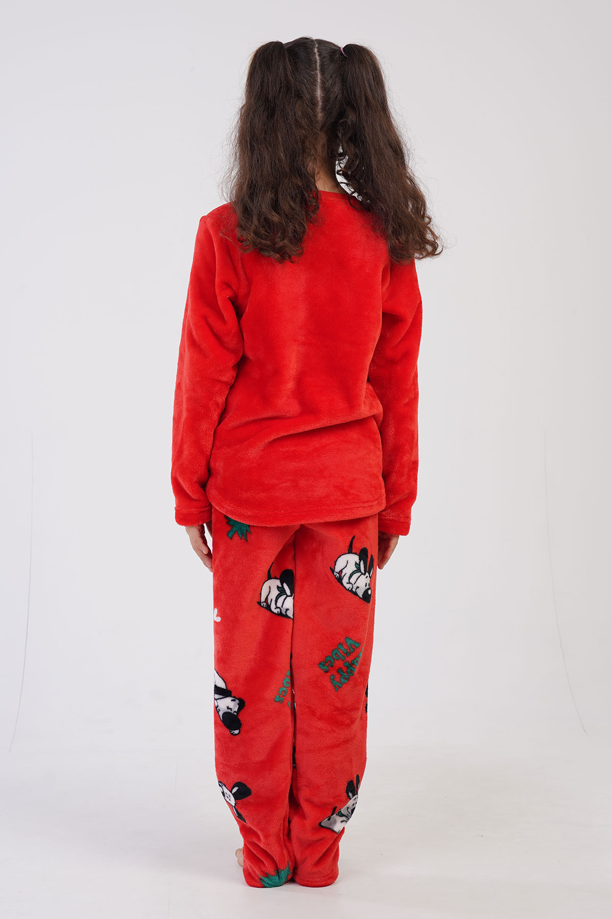 Kids' Girl Soft Fleece Focus Good Pyjama Set Kids' Girl Soft Fleece Focus Good Pyjama Set