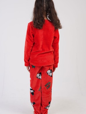 Kids' Girl Soft Fleece Focus Good Pyjama Set Kids' Girl Soft Fleece Focus Good Pyjama Set