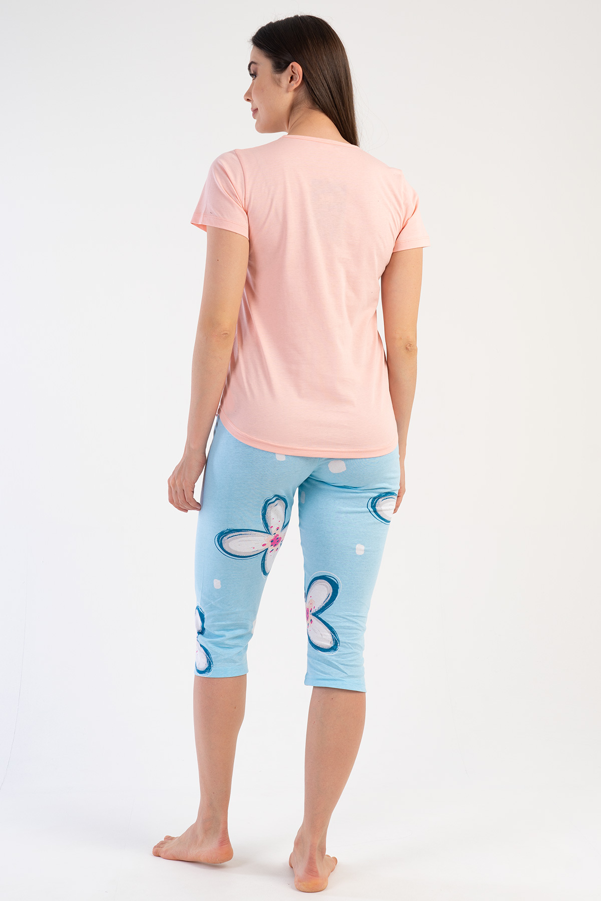 Woman Sweet Bunny Capri Set Woman Sweet Bunny Capri Set