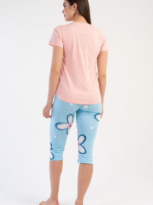 Woman Sweet Bunny Capri Set Woman Sweet Bunny Capri Set