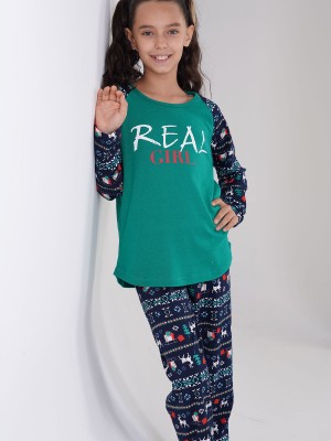 Kids' Girl Realy Christmas Pyjama Set Kids' Girl Realy Christmas Pyjama Set
