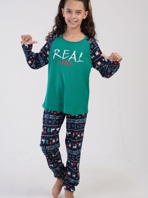 Kids' Girl Realy Christmas Pyjama Set Kids' Girl Realy Christmas Pyjama Set
