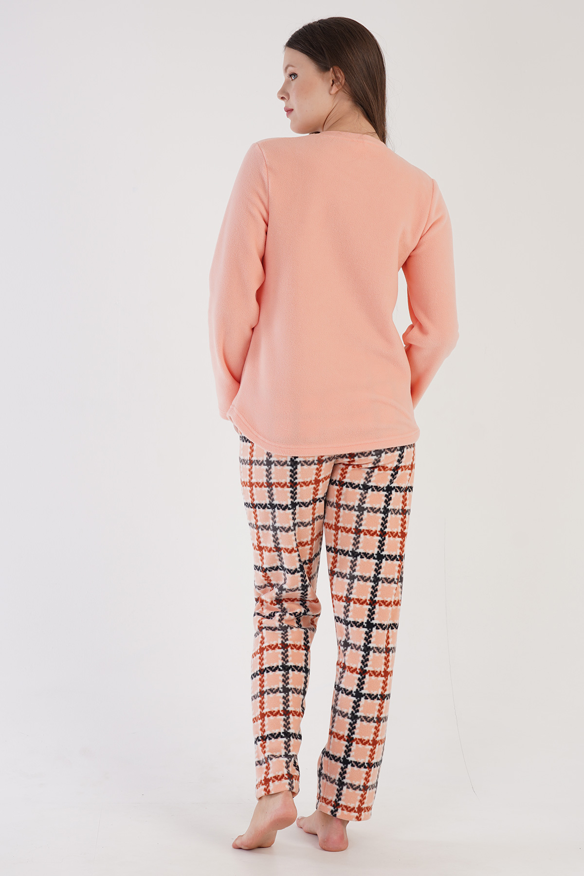 Woman Fleece Cute Pyjama Set Woman Fleece Cute Pyjama Set