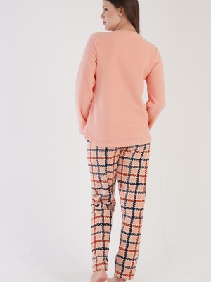 Woman Fleece Cute Pyjama Set Woman Fleece Cute Pyjama Set