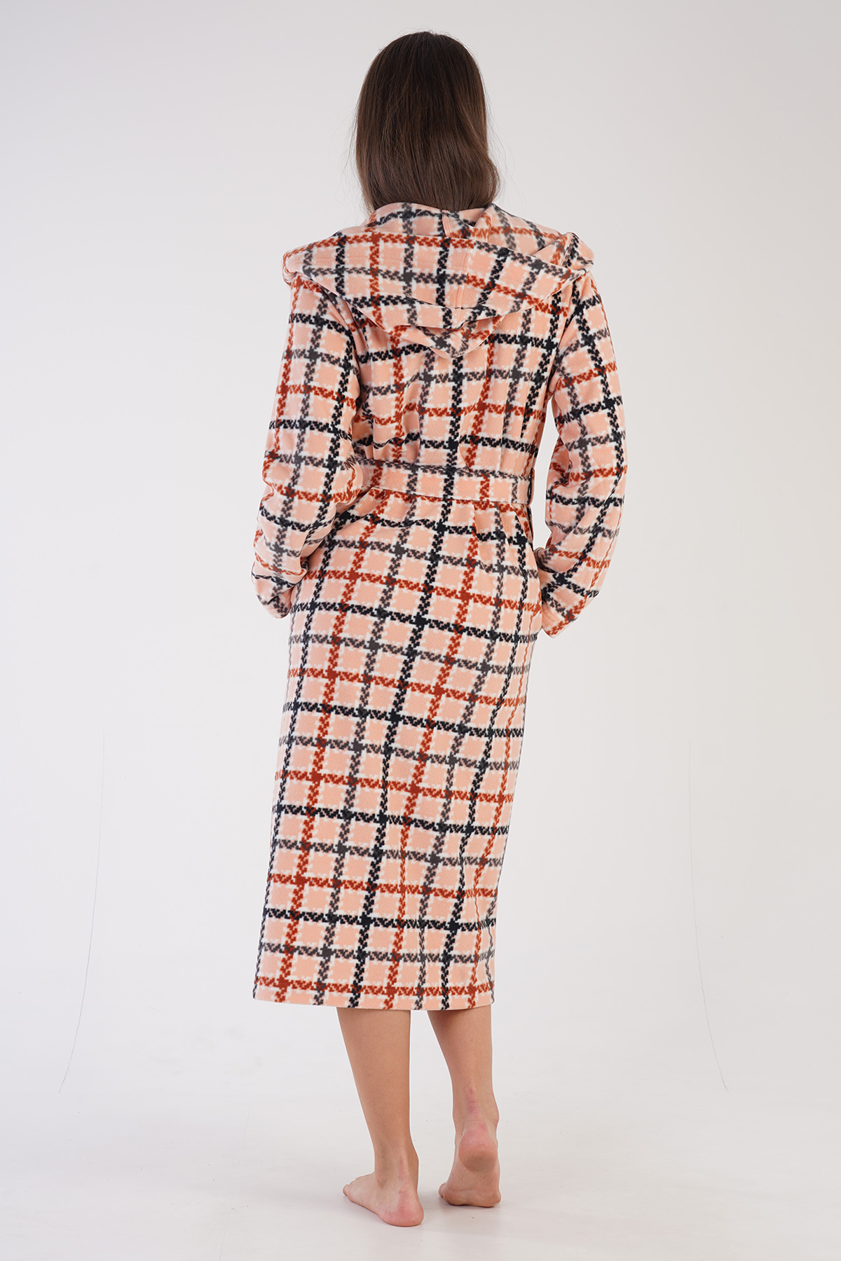 Woman Fleece Cute Dressing Gown Woman Fleece Cute Dressing Gown