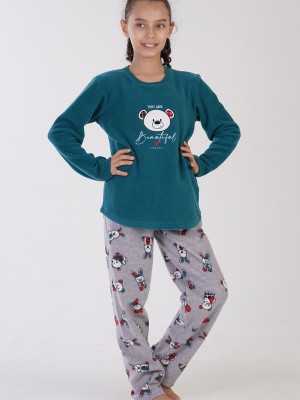Kids' Girl Fleece Pyjama Set Kids' Girl Fleece Pyjama Set