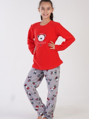 Kids' Girl Fleece Pyjama Set Kids' Girl Fleece Pyjama Set