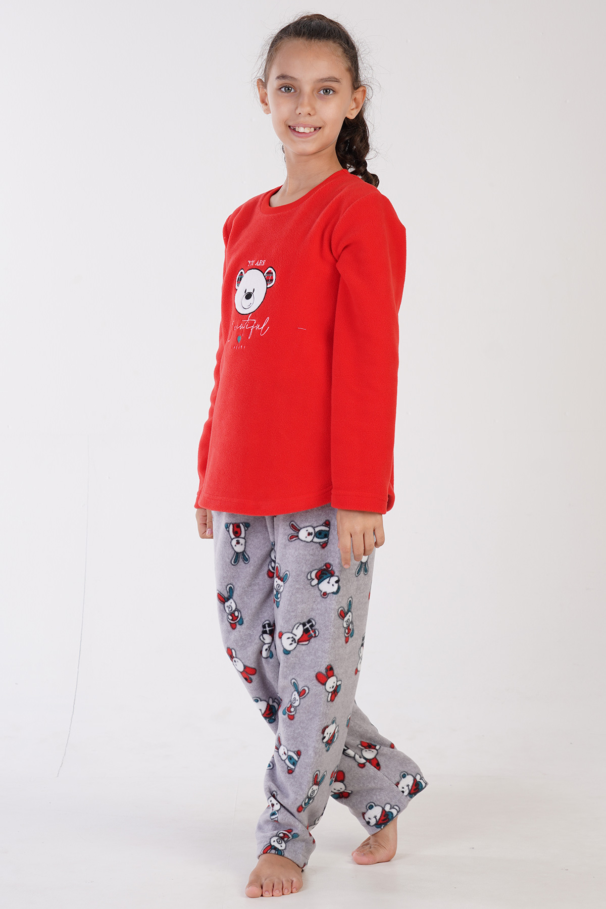 Kids' Girl Fleece Pyjama Set Kids' Girl Fleece Pyjama Set