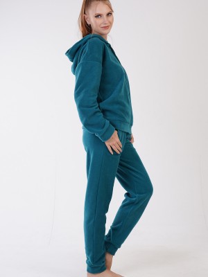 Woman Deila Fleece Long Sleeve Pyjama Set Woman Deila Fleece Long Sleeve Pyjama Set