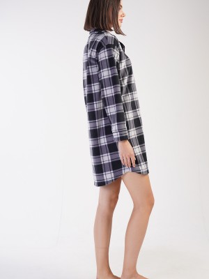 Woman Appy Fleece Shirt Tunic Woman Appy Fleece Shirt Tunic