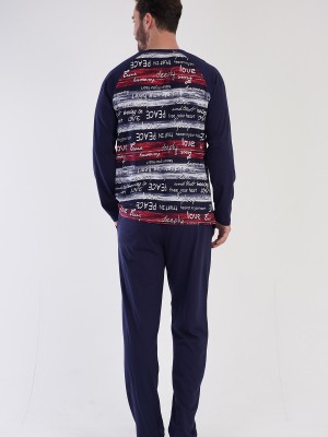 Man Supreme Peace Pocket Detail Pyjama Set Man Supreme Peace Pocket Detail Pyjama Set