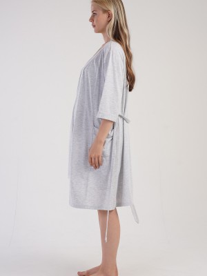 Woman Supreme Helly Pregnant Dressing Gown Set Woman Supreme Helly Pregnant Dressing Gown Set