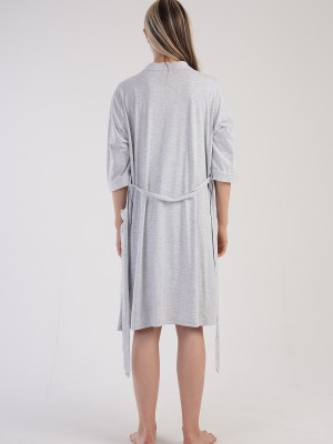 Woman Supreme Helly Pregnant Dressing Gown Set Woman Supreme Helly Pregnant Dressing Gown Set