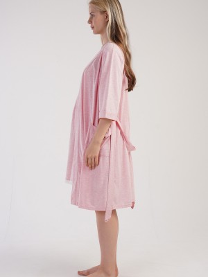 Woman Supreme Helly Pregnant Dressing Gown Set Woman Supreme Helly Pregnant Dressing Gown Set