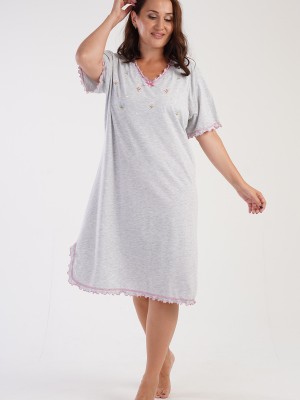 Woman Big Size Nereta Grandma Nightgown Woman Big Size Nereta Grandma Nightgown