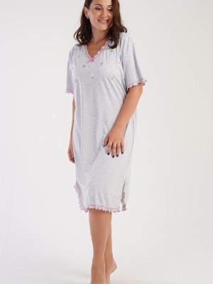 Woman Big Size Nereta Grandma Nightgown Woman Big Size Nereta Grandma Nightgown