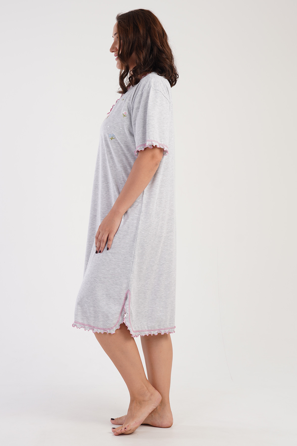 Woman Big Size Nereta Grandma Nightgown Woman Big Size Nereta Grandma Nightgown