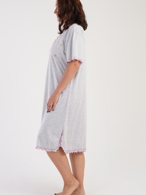 Woman Big Size Nereta Grandma Nightgown Woman Big Size Nereta Grandma Nightgown