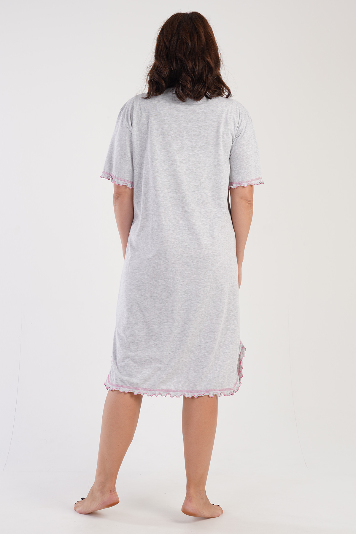 Woman Big Size Nereta Grandma Nightgown Woman Big Size Nereta Grandma Nightgown
